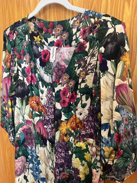 Samantha Pleet Banquet Dress Bouquet Print 14
